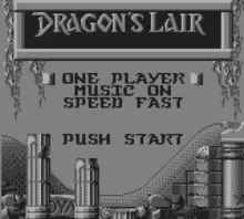 Image n° 1 - screenshots  : Dragon's Lair